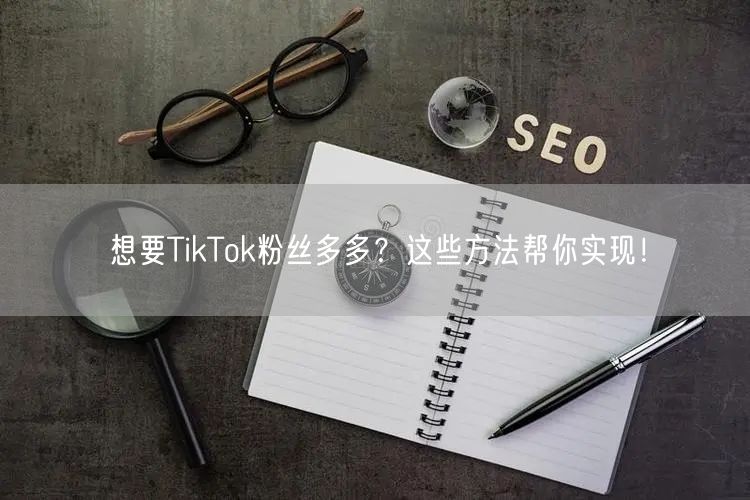 TikTok涨粉秘籍：高效策略助你粉丝量飙升！