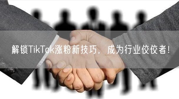 TikTok涨粉秘籍：创意内容+互动，速成行业佼佼者！
